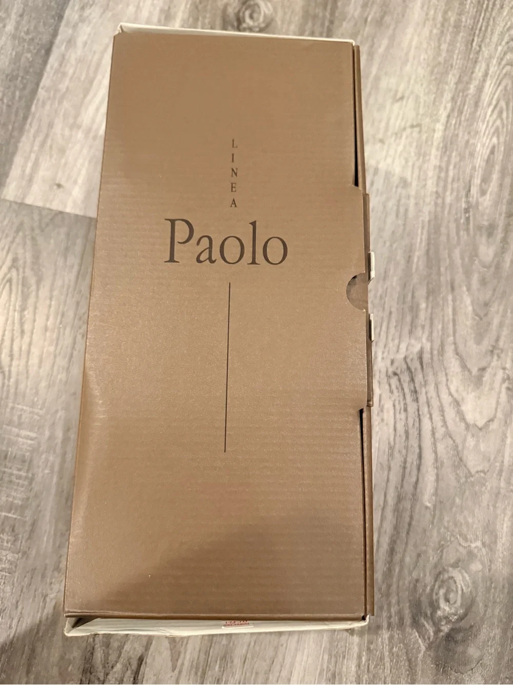Paolo Caris Black Nappa Leather Slingback Shoes 8.5 Nib